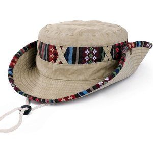Men and Women Summer Sun Hats Bucket Beach Boonie Foldable Fishsing Hat